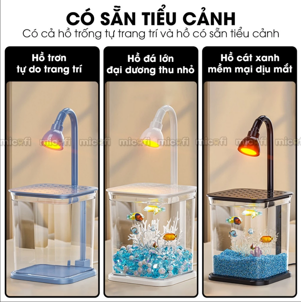 Bể Cá Thủy Sinh Mini