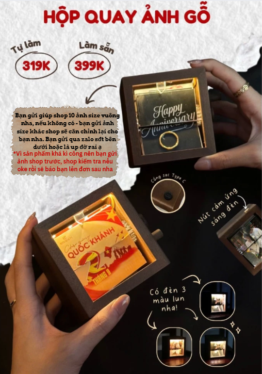 Hộp Ảnh Xoay
